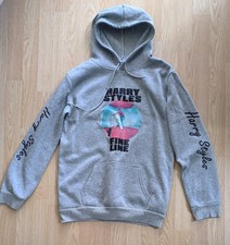 Womens Harry Styles Fine Line Album Hoodie In Grey Size Small to Medium