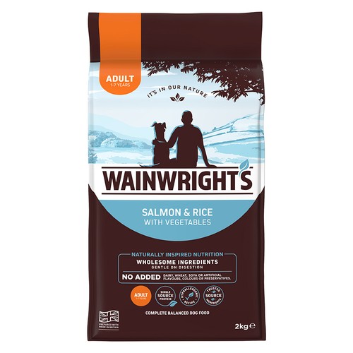 Wainwrights salmon rice adult - wainwrights,