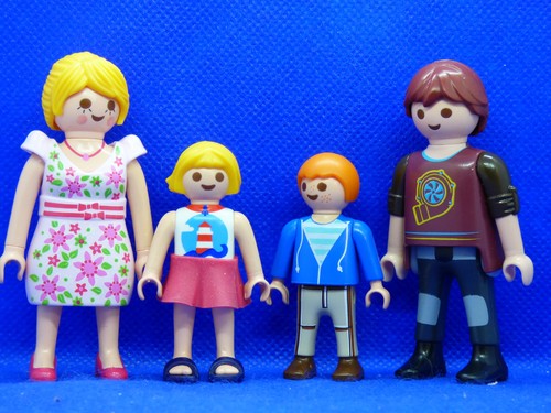 Playmobil family 4x - family,