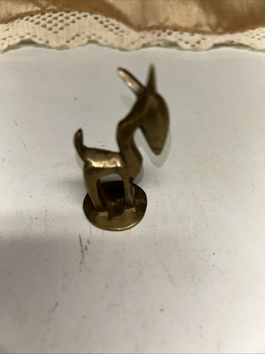 Vintage miniature brass horse - vintage, horse/