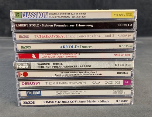 X10 classical orchestral s - classical, cd's