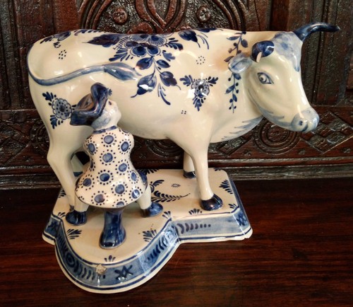Gouda delft blauw pzh vintage - gouda,