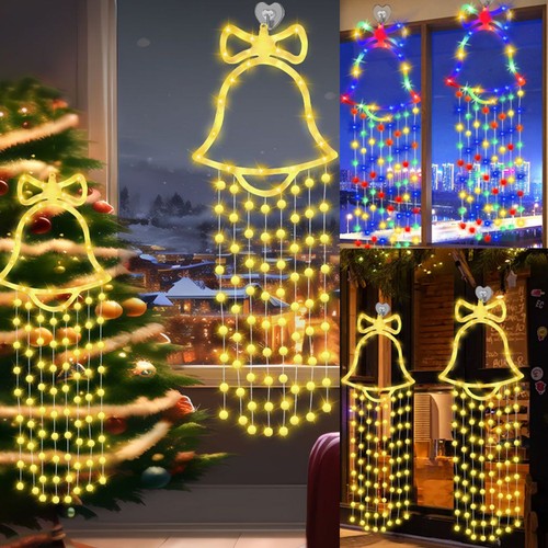 Xmas bell window - bell,