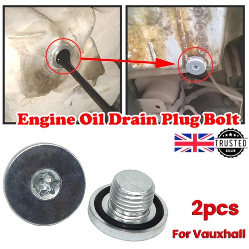 2pc engine sump plug - sump, oil