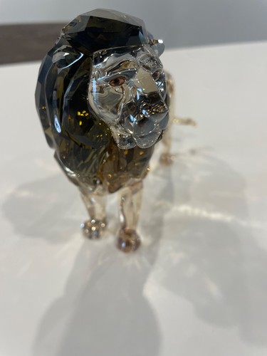 Swarovski crystal male lion - male,