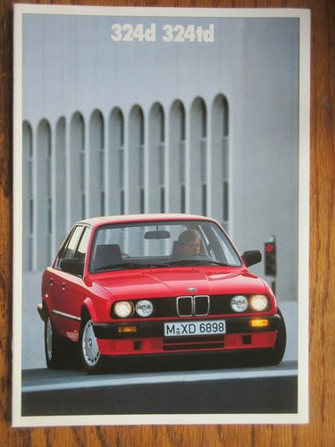 Bmw 324d 324td from 1 - from, 1/1990