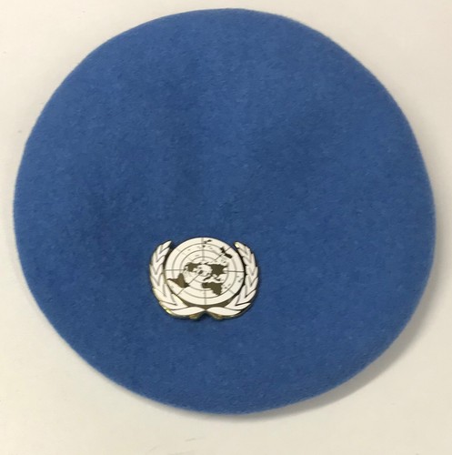 Blue beret metal united - un, &