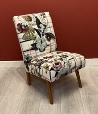 Vintage Occasional Chair in Christian Lacroix fabric - also Cocktail, Bedroom