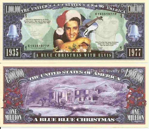 Elvis presley blue christmas - blue,