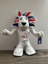 2012 London Olympics 12 Inch/ 30cm Pride The Lion Plush Mascot With Tags