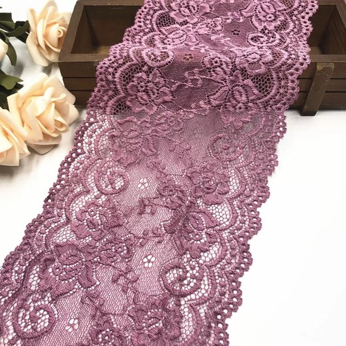 15cm elastic stretch lace trim - stretch,