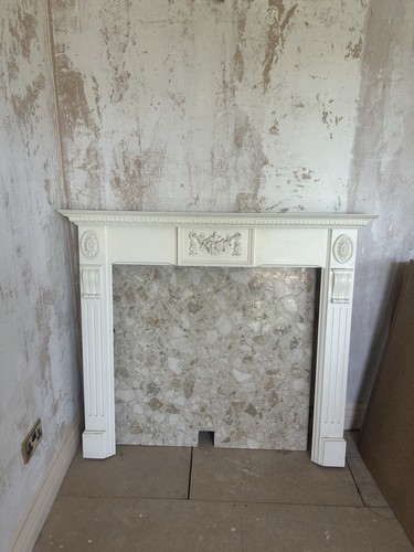 Wood structure mantle piece - mantle,