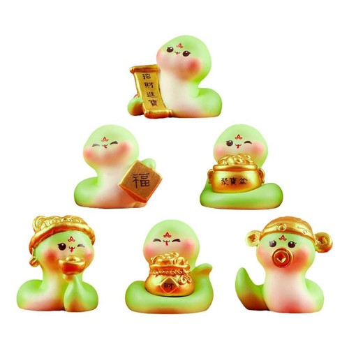 6pcs miniature snake - 6pcs,