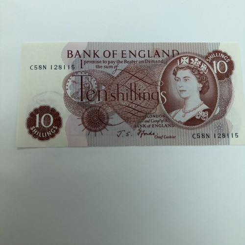 Ten shilling banknote - shilling,