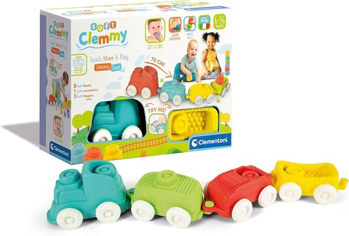 Soft sensory toy - soft, train