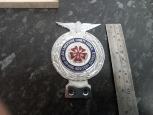 Car badge lancashire - badge, county