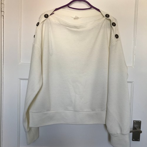 Cream jumper s long - h&m, uk