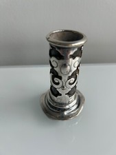 Rare Fraget Silver Candle Holder Warszawie, 1860s