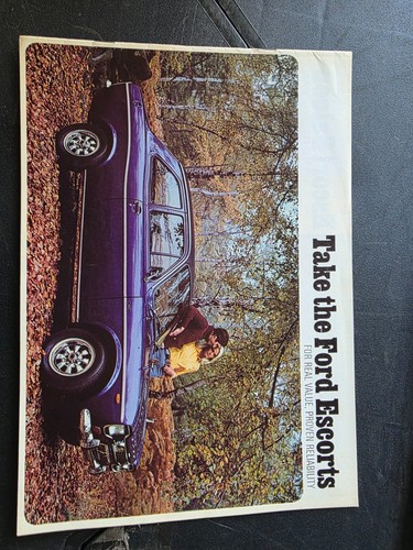 Ford escort mk1 brochure 1300e - escort,