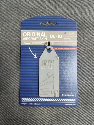Aviationtag grey - aviationtag, dc-10