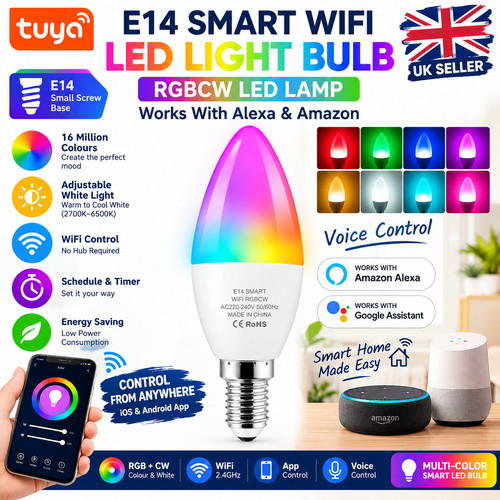 E14 smart wifi led light - wifi,