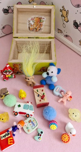 Dolls house furniture - house,