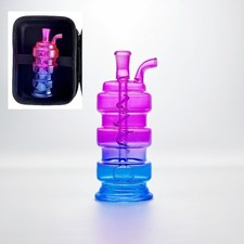 4.7" Purple-Blue Glass Bong