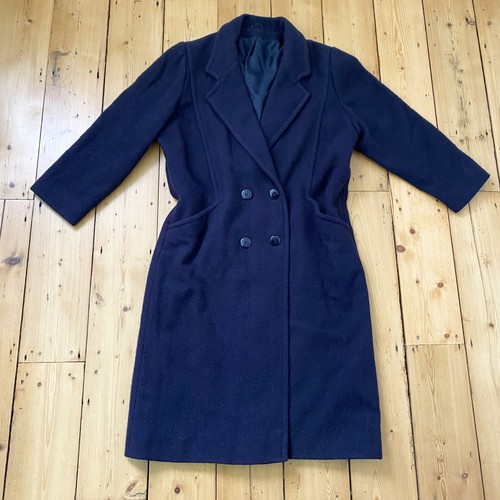 Vintage women navy blue boiled - vintage,