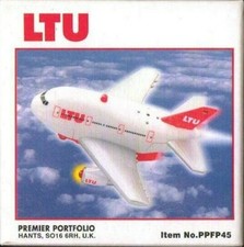LTU AIRLINES TOY FUNPLANE LIGHTS AND SOUND BNIB