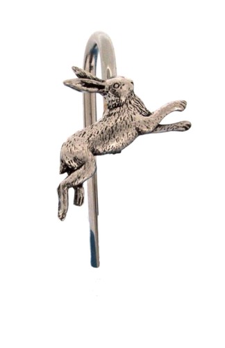 Hare bookmark handcrafted from - hare,