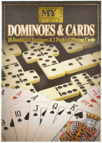 Deluxe dominoes cards - dominoes, game