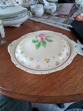 Ridgways Hand Painted Bedford Ware dainty floral Lidded Tureen Serving Bowl