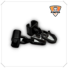 Black curtains hooks - black, truck