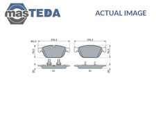 0 986 494 988 BRAKE PADS SET