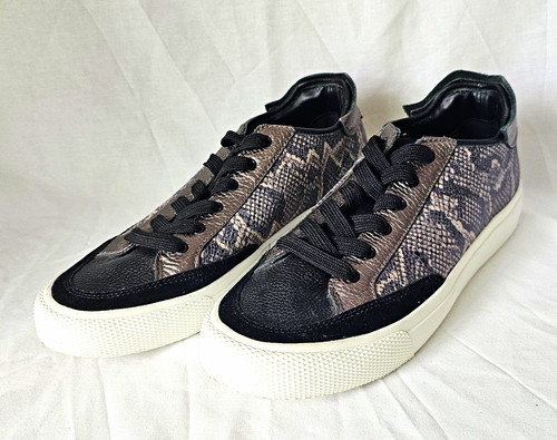 Dkny snakeskin leather low top - dkny,