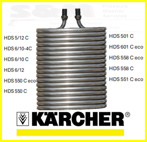 Genuine karcher boiler - boiler, coil