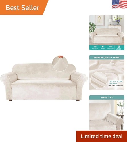 Beautiful ivory velvet - ivory,