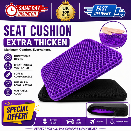 Orthopaedic gel seat cushion - orthopaedic,