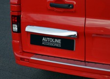 Chrome rear door handle cover - chrome,