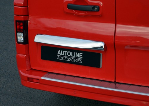 Chrome rear door - chrome, handle