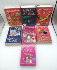David Walliams Book Bundle X 6 + Word Games VGC