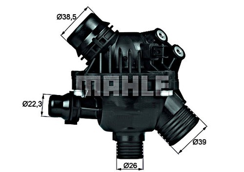 Engine thermostat mahle fits - thermostat,