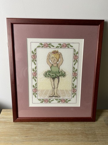 Framed ballerina cross - framed,