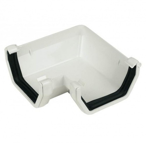 Floplast 114mm square gutter - 114mm,