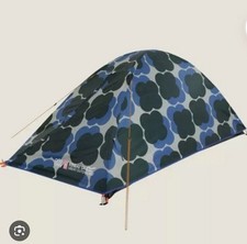 Orla Kiely Regatta Blue Floral 2 Person Tent - Brand New in Carry Bag
