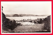 Postcard - CRINAN Argyll THE HARBOUR [Valentine's] #B5277 RP 1951 Image BOATS