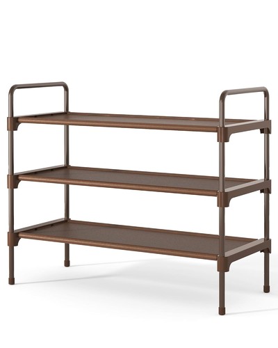 Space saving shoe rack - space-saving,