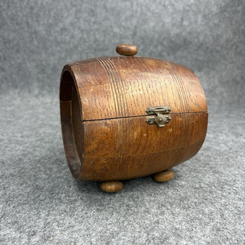 Vintage wooden cigarette box - wooden,