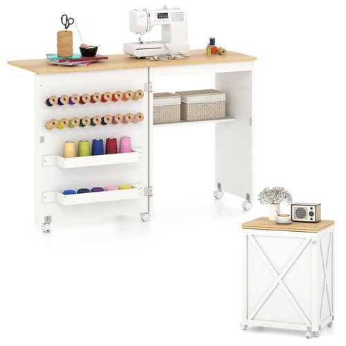 Folding sewing table - folding,