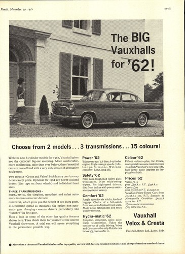 Original 1961 advert - 1961, for